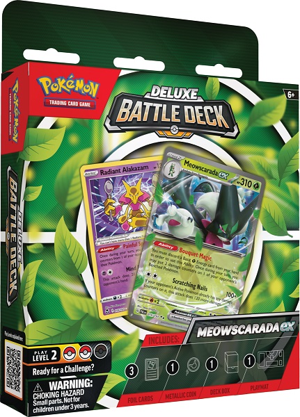 POKEMON BARAJA DE COMBATE MEOWSCARADE SEPTIEMBRE 2023