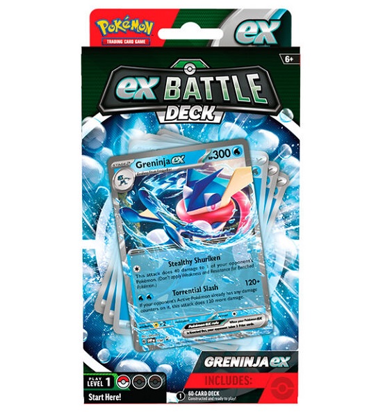 POKEMON ex Battle Deck GRENINJA OCTUBRE 2023