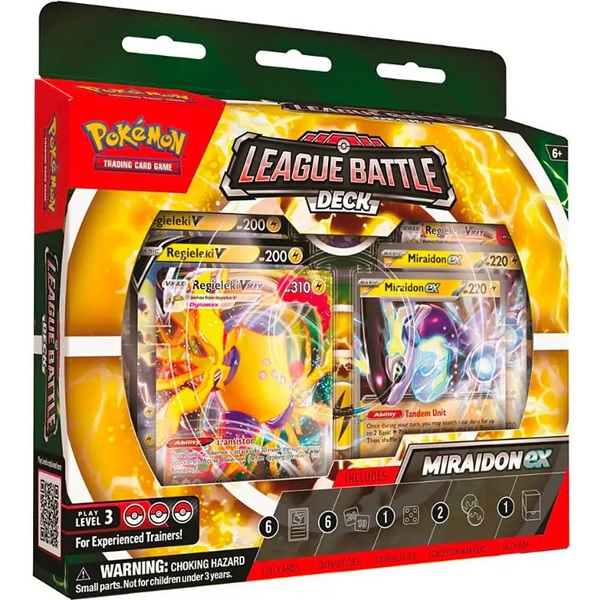 POKEMON MIRAIDON League Battle Deck  NOVIEMBRE 2023