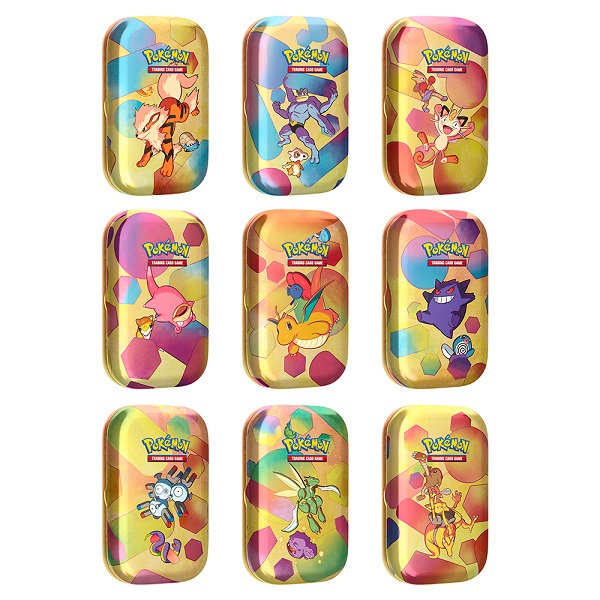 POKEMON MINI LATA 151 OCTUBRE 2023 (10 MODELOS)