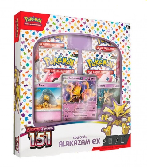 POKEMON 151 ALAKAZAM ex BOX