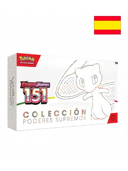 POKEMON ESCARLATA Y PURPURA 151 ULTRA PREMIUM COLECCION PODERES SUPREMOS
