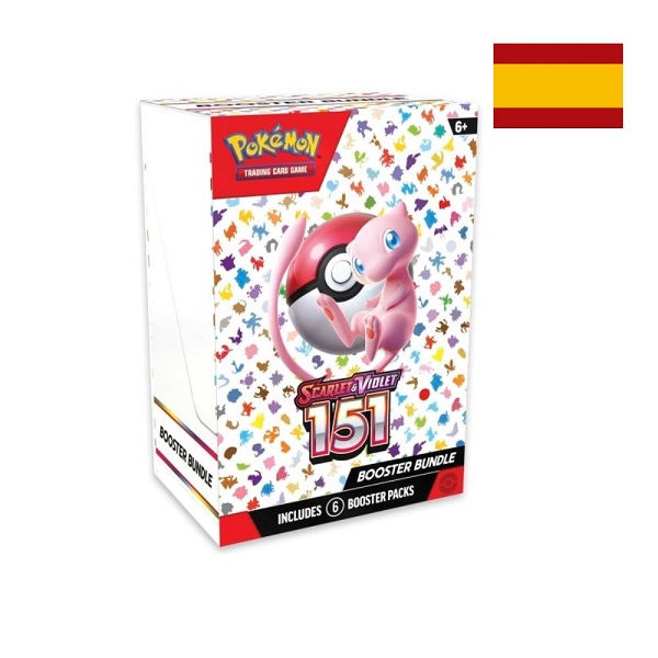 POKEMON ESCARLATA Y PURPURA 151 PACK 6 SOBRES SEPTIEMBRE 2023