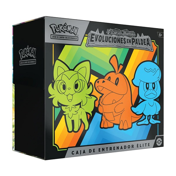 POKEMON SV2 EVOLUCIONES EN PALDEA CAJA DE ENTRENADOR ELITE JUNIO 2023