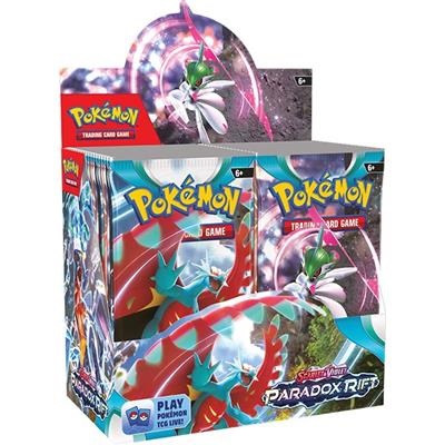 POKEMON ESCARLATA Y PURPURA 4 BRECHA PARADOJICA CAJA DE SOBRES