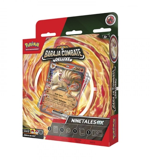 POKEMON BARAJA DE COMBATE DELUXE NINETALES