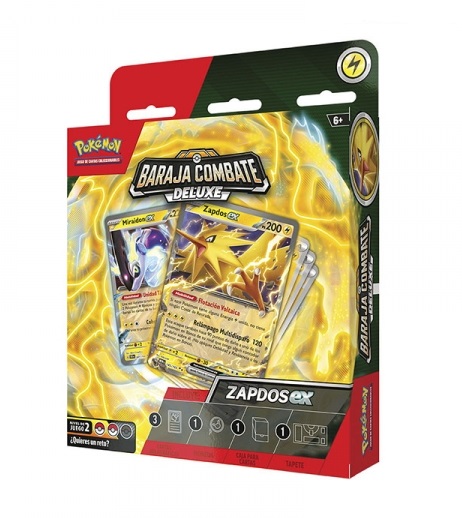 POKEMON BARAJA DE COMBATE DELUXE ZAPDOS
