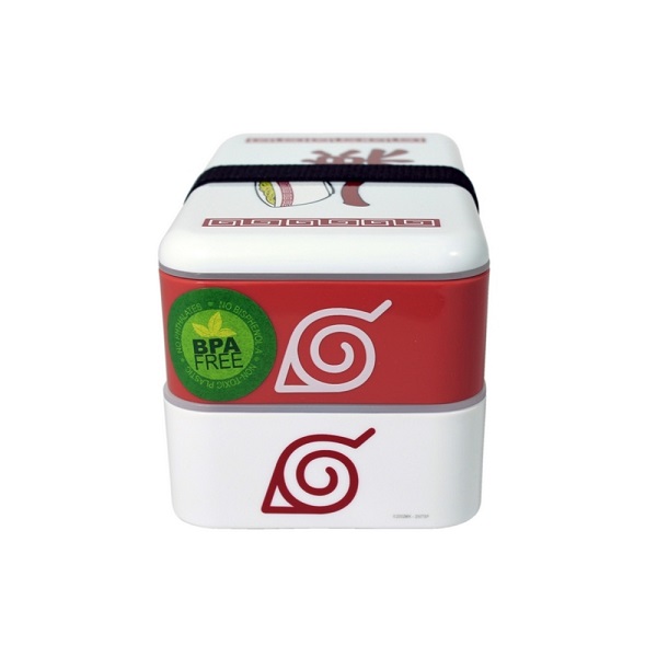 FIAMBRERA BENTO BOX NARUTO SHIPPUDEN LOGO