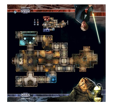 IMPERIAL ASSAULT: TAPETE DE ESCARAMUZA DEL PALACIO DE JABB