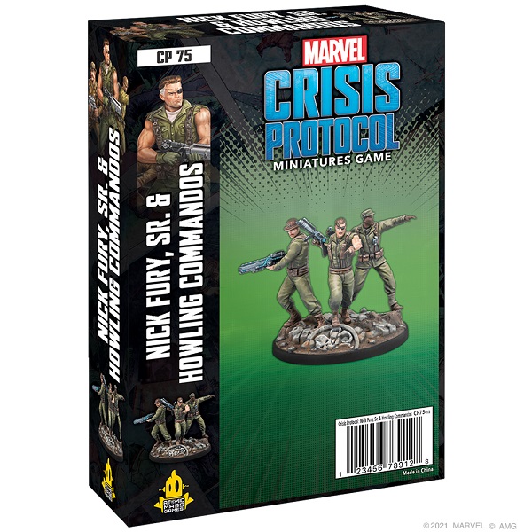 CRISIS PROTOCOL NICK FURY SR & THE HOWLING COMMANDOS