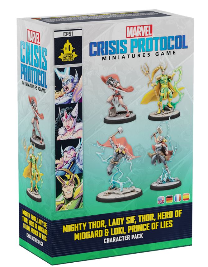 CRISIS PROTOCOL MIGHTY THOR, LADY SIF, THOR & LOKI