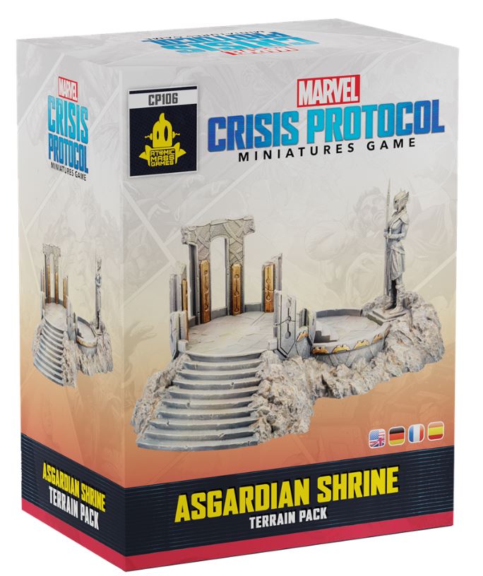 CRISIS PROTOCOL ASGARDIAN SHRINE TERRAIN PACK