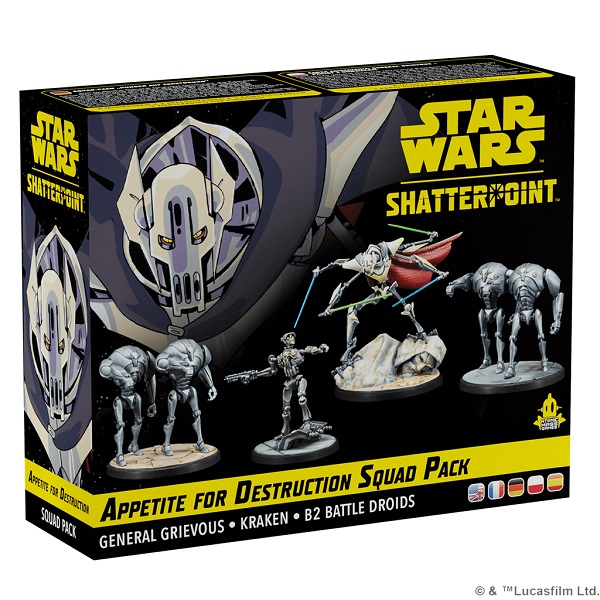 STAR WARS SHATTERPOINT APPETITE FOR DESTRUCTION SQUAD PACK