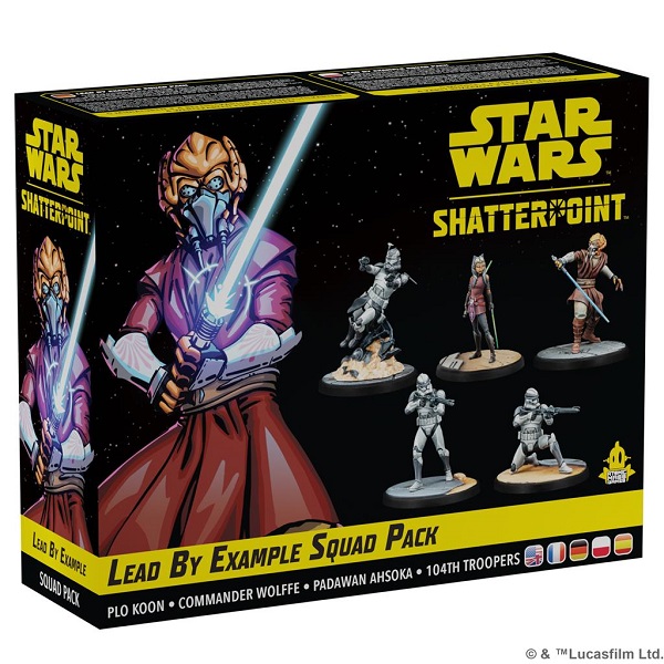 STAR WARS SHATTERPOINT LEAD BY EXAMPLE SQUAD PACK