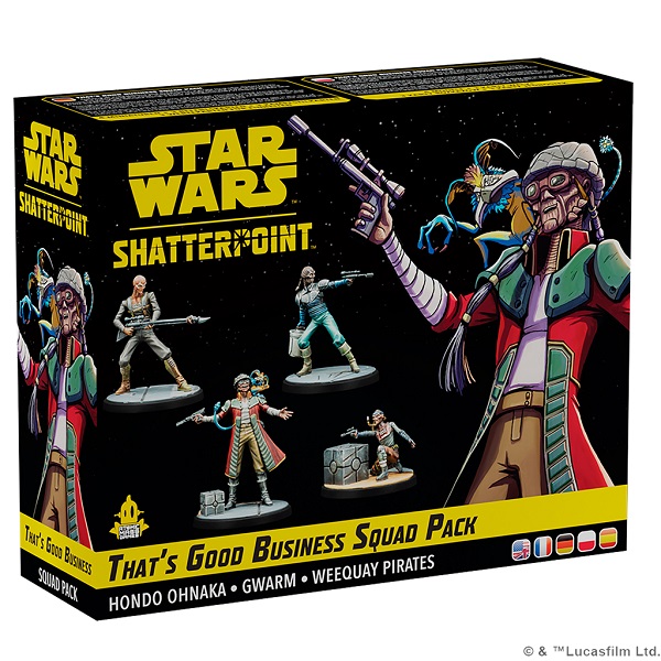 STAR WARS SHATTERPOINT THAT’S GOOD BUSINESS SQUAD PACK