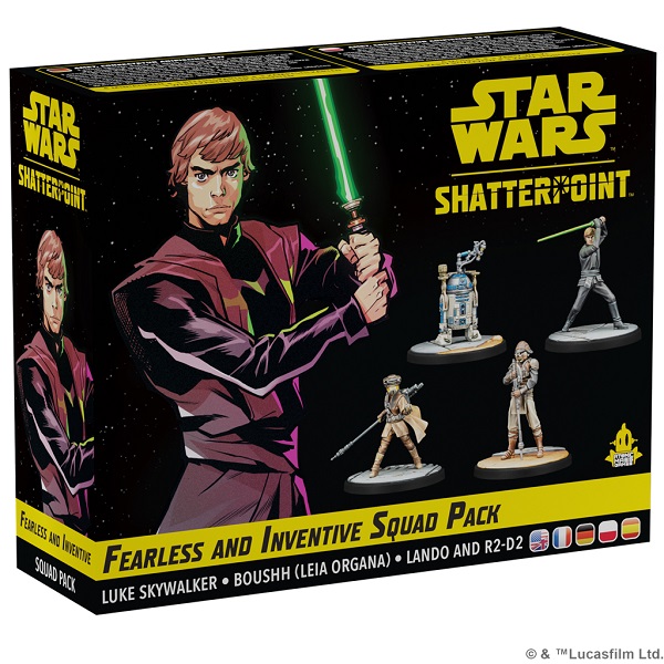STAR WARS SHATTERPOINT FEARLESS AND INVENTIVE SQUAD PACK