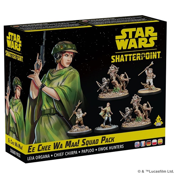 STAR WARS SHATTERPOINT EE CHEE WA MAA! SQUAD PACK