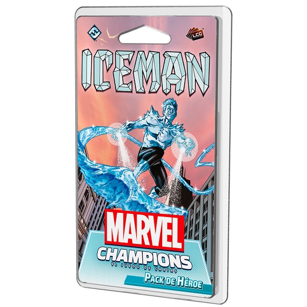 MARVEL CHAMPIONS ICEMAN PACK DE HEROE