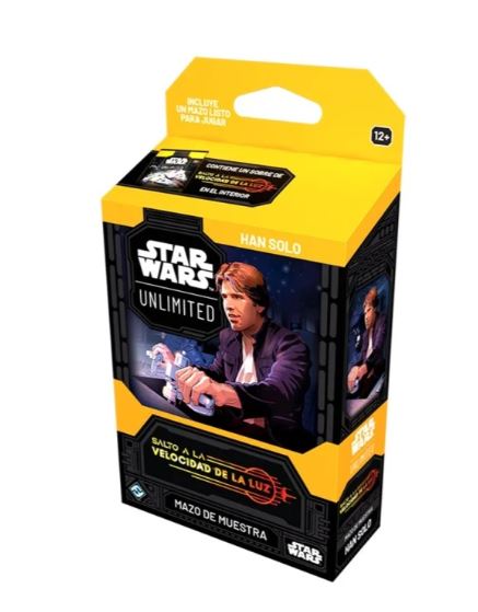 STAR WARS UNLIMITED SALTO A LA VELOCIDAD DE LA LUZ MAZO HAN SOLO