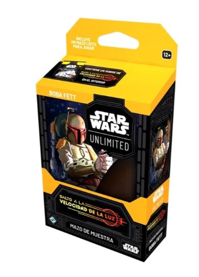 STAR WARS UNLIMITED JUMP TO LIGHTSPEED DECK BOBA FETT