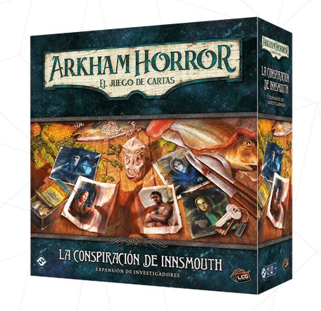 ARKHAM HORROR LA CONSPIRACIÓN DE INNSMOUTH EXPANSION DE INVESTIGADORES