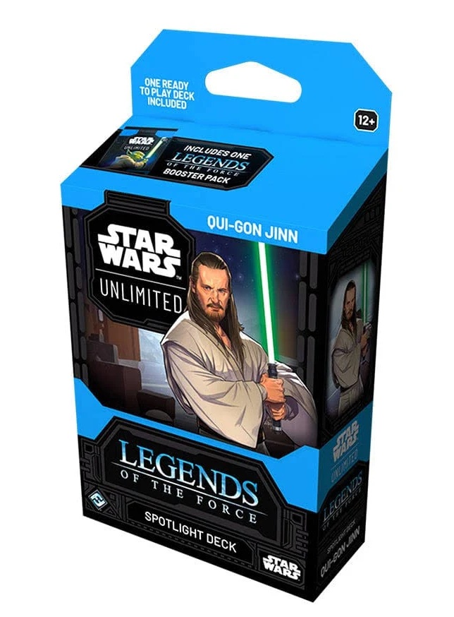 SWU LEGENDS OF THE FORCE QUI GON JINN SPOTLIGHT DECK
