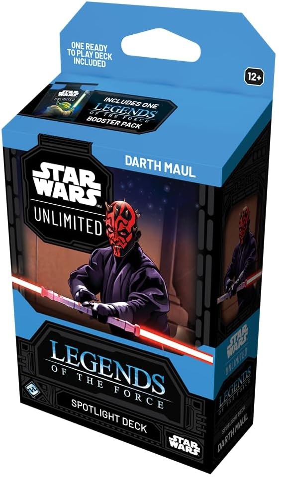 SWU LEGENDS OF THE FORCE DARTH MAUL SPOTLIGHT DECK