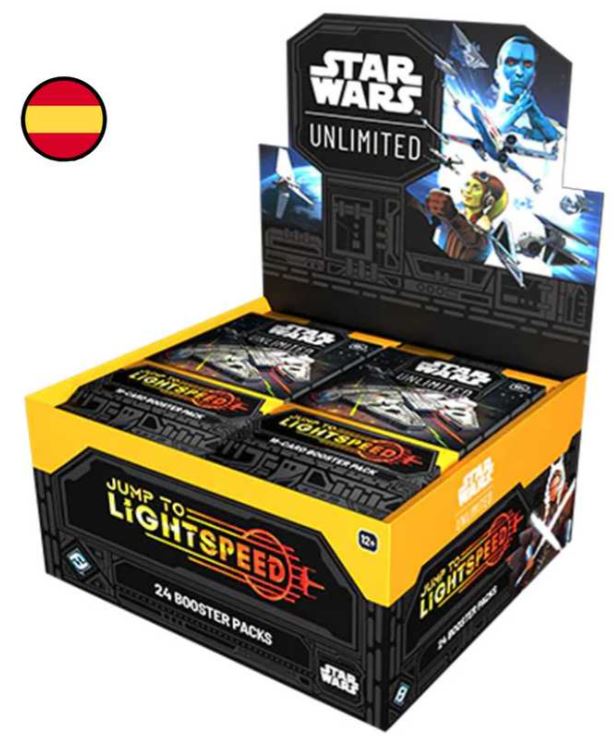 STAR WARS UNLIMITED SALTO A LA VELOCIDAD DE LA LUZ CAJA DE SOBRES