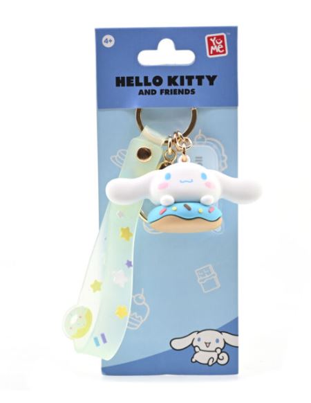 LLAVERO SANRIO ANIMAL HELLO KITTY CINNAMOROLL DONUT
