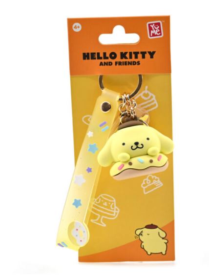 LLAVERO SANRIO ANIMAL HELLO KITTY POMPOMPURIN DONUT