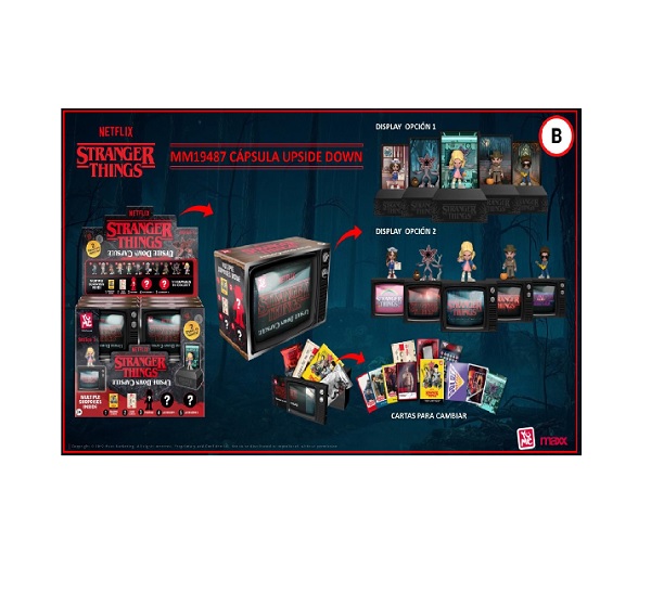 CAPSULA STRANGER THINGS - UPSIDE DOWN