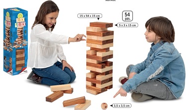 BLOCK A BLOCK BICOLOR GIGANTE