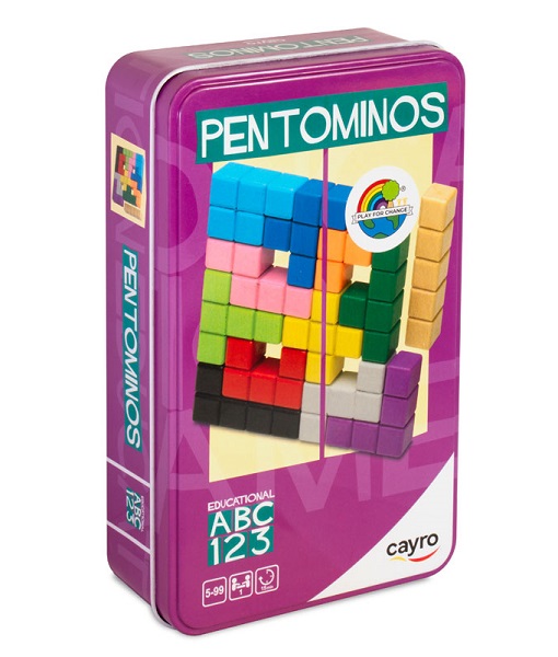 PENTOMINOS METAL BOX