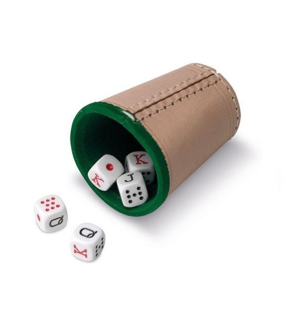 CAYRO CUBILETE POKER CUERO