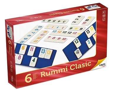 RUMMI CLASSIC 6 JUGADORES FICHA GRANDE
