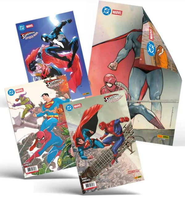 SUPERMAN/SPIDER-MAN VOL.01. PACK PORTADAS