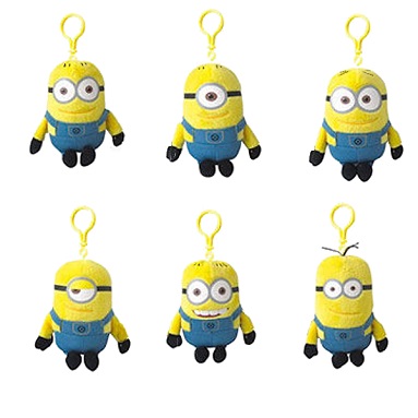 PELUCHE LLAVERO MINION GRU 2 12CM