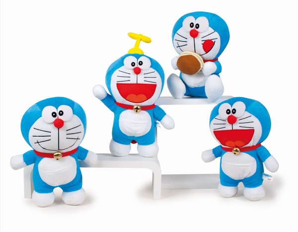 PELUCHE DORAEMON SURTIDO 28CM