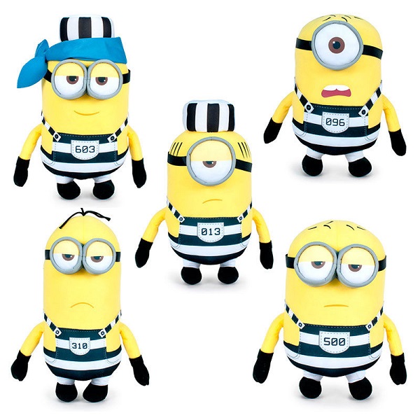 PELUCHE MINIONS PRESIDIARIO 50CM