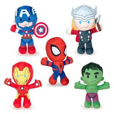 PELUCHE MARVEL AVENGERS IMPULSO 19CM