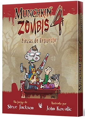 MUNCHKIN ZOMBIES 4: PIEZAS DE REPUESTO