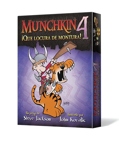 MUNCHKIN 4: ¡QUE LOCURA DE MONTURA!