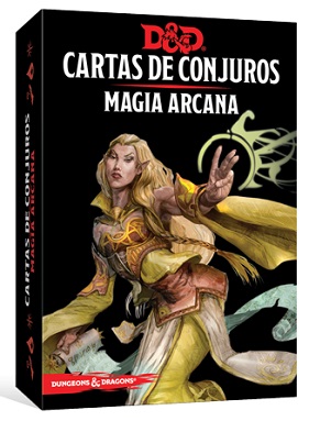D&D CARTAS DE CONJURO: MAGIA ARCANA