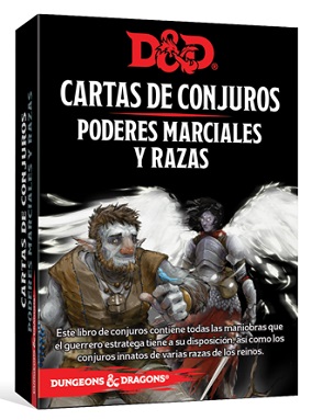 D&D: CARTAS DE PODERES MARCIALES Y RAZAS