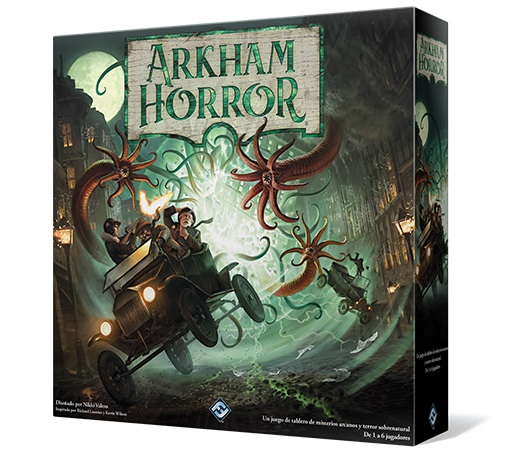 ARKHAM HORROR, EL JUEGO DE TABLERO
