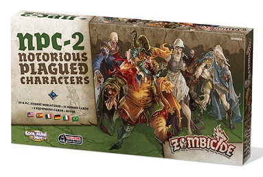 ZOMBICIDE BLACK PLAGUE: NOTORIOUS PLAGUED CHARACTERS 2