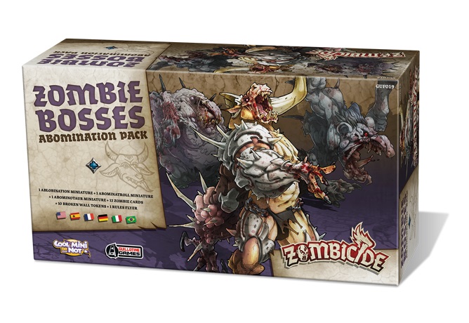 ZOMBICIDE BLACK PLAGUE: ZOMBIE BOSSES ABOMINATION PACK