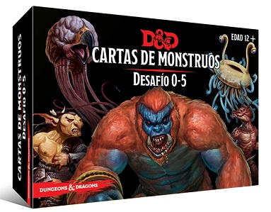 D&D: CARTAS DE MONSTRUOS, DESAFIO 0-5