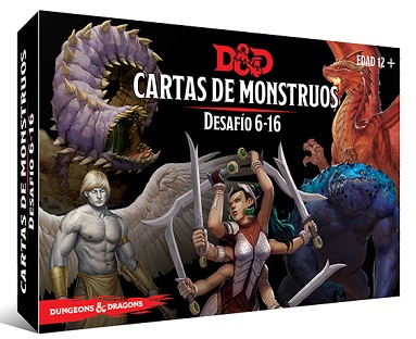 D&D: CARTAS DE MONSTRUOS, DESAFIO 6-16