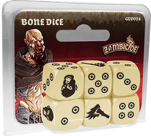ZOMBICIDE BLACK PLAGUE: DADOS HUESO